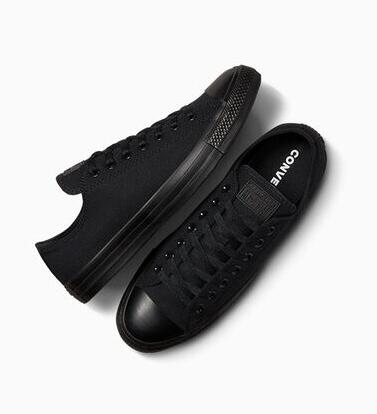 Zapatillas Converse Chuck Taylor AS CORE OX  C, Negro, Unisexo 6/6