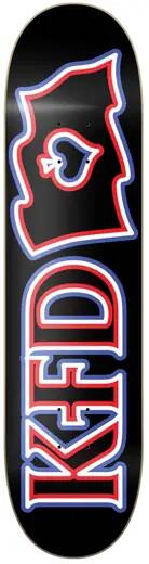 KFD Logo Flagship Skateboard Deck - 8" - Patriot