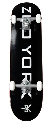 ZOO YORK Zoo York Logo Block Skate Completo - 7.75" - Preto/Branco