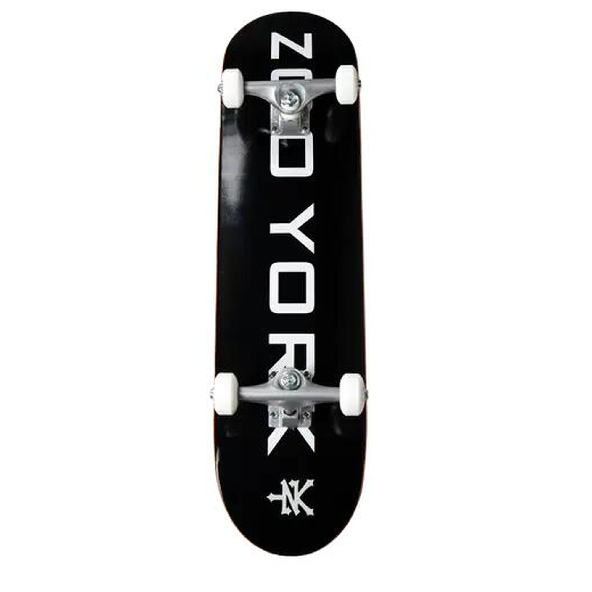 Zoo York - Zoo York Logo Block Skateboard Complet - 7.75" - Noir/blanc - Planche De Skate - Blanc|noir - 7.75" - Decathlon