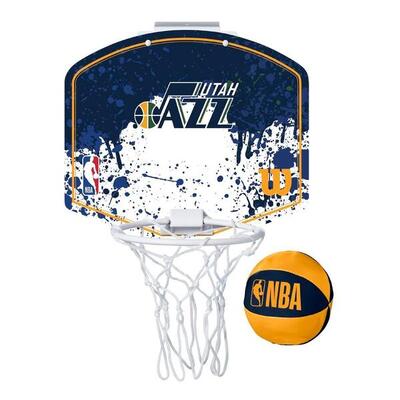 Wilson nba team mini hoop jazz - perfect voor thuis