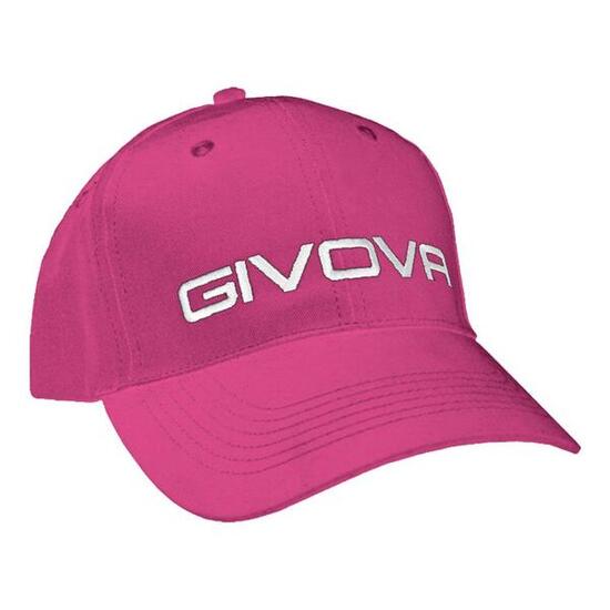 Fuchsia Givova Cap mit Visor - sportliches und atmungsaktives Design