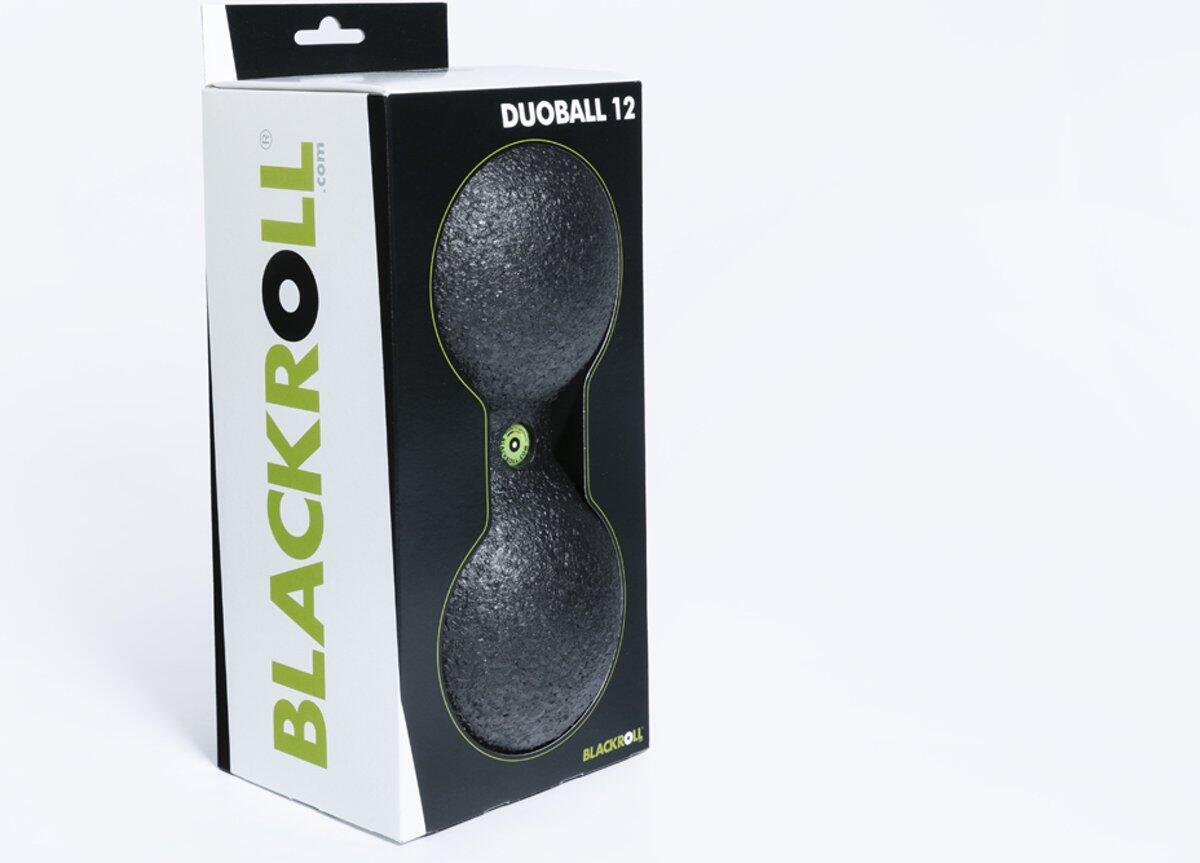 Massagebal - Duoball - 12 cm - zwart 2/7