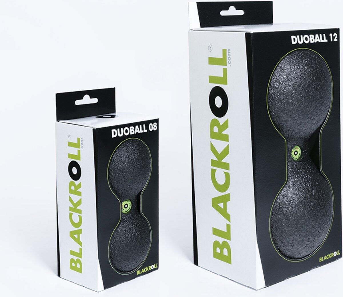 Massagebal - Duoball - 12 cm - zwart 4/7