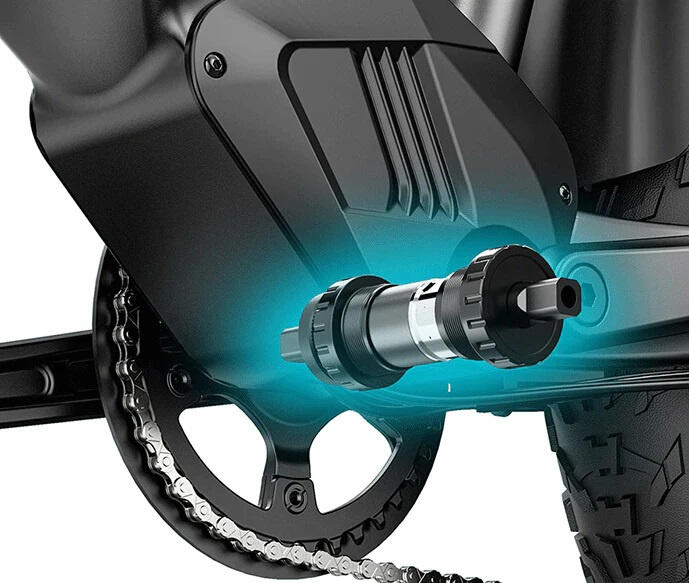 Rower elektryczny Fiido Titan M25 turystyczny grube opony duży zasięg 5/7