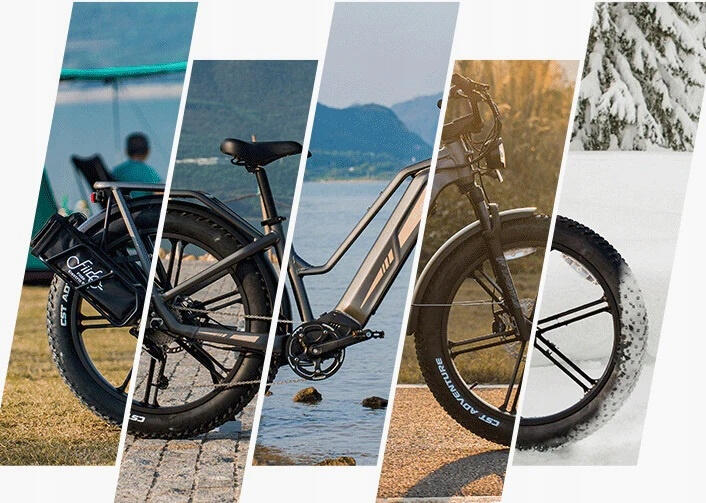Rower elektryczny Fiido Titan M25 turystyczny grube opony duży zasięg 6/7