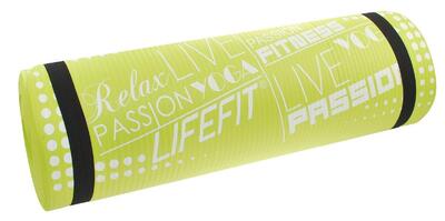 Duurzame yoga mat lifefit exclusive voor intensieve training