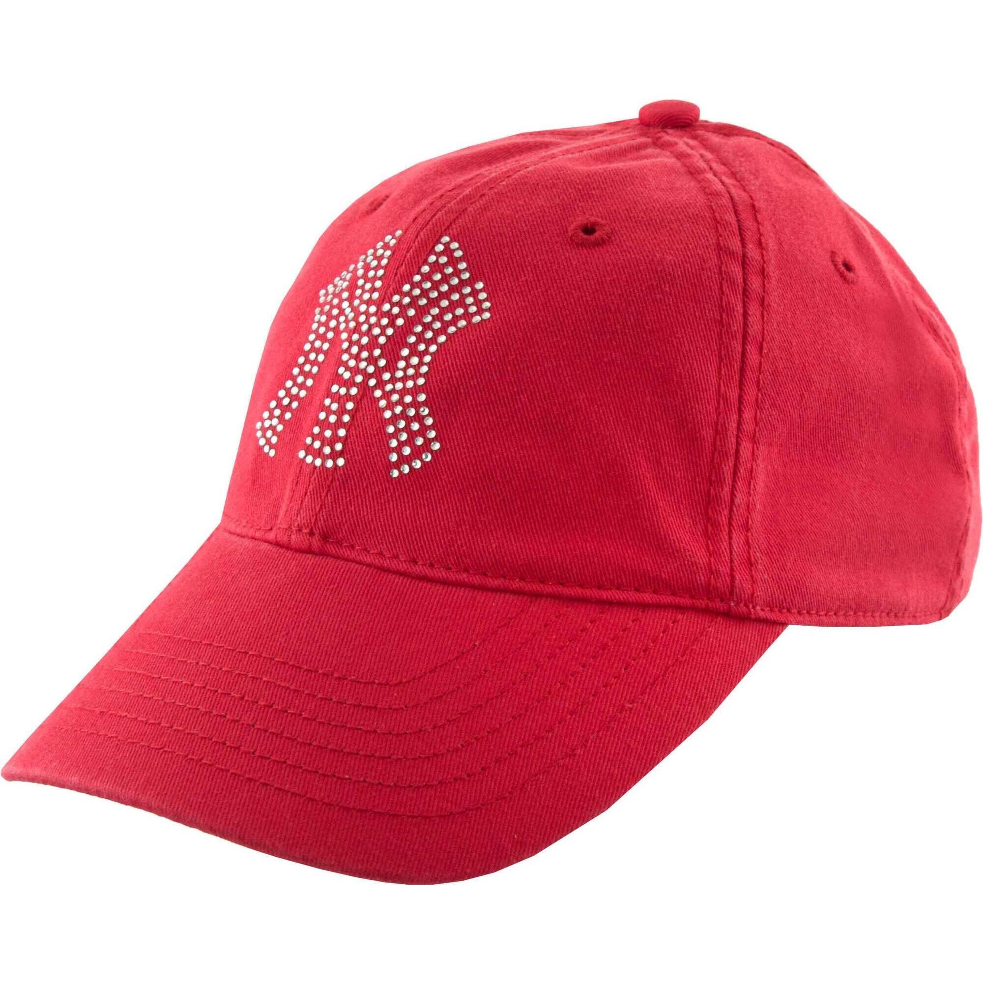 New Era - Casquette Unisexe En Coton De Luxe Ny Diamonds Rouge - Casquette - Rouge - Moyen - Decathlon