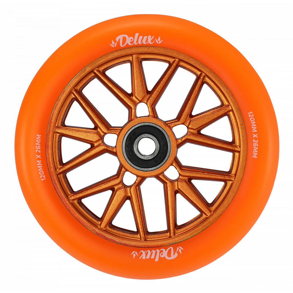 Колело Monopattino - 120 mm - Delux - Arancione/Arancione - Blunt Scooters