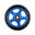 Drone Luxe 3 Dual Core Feather-Light Roată Trotinetă Freestyle - 110mm - Alba...