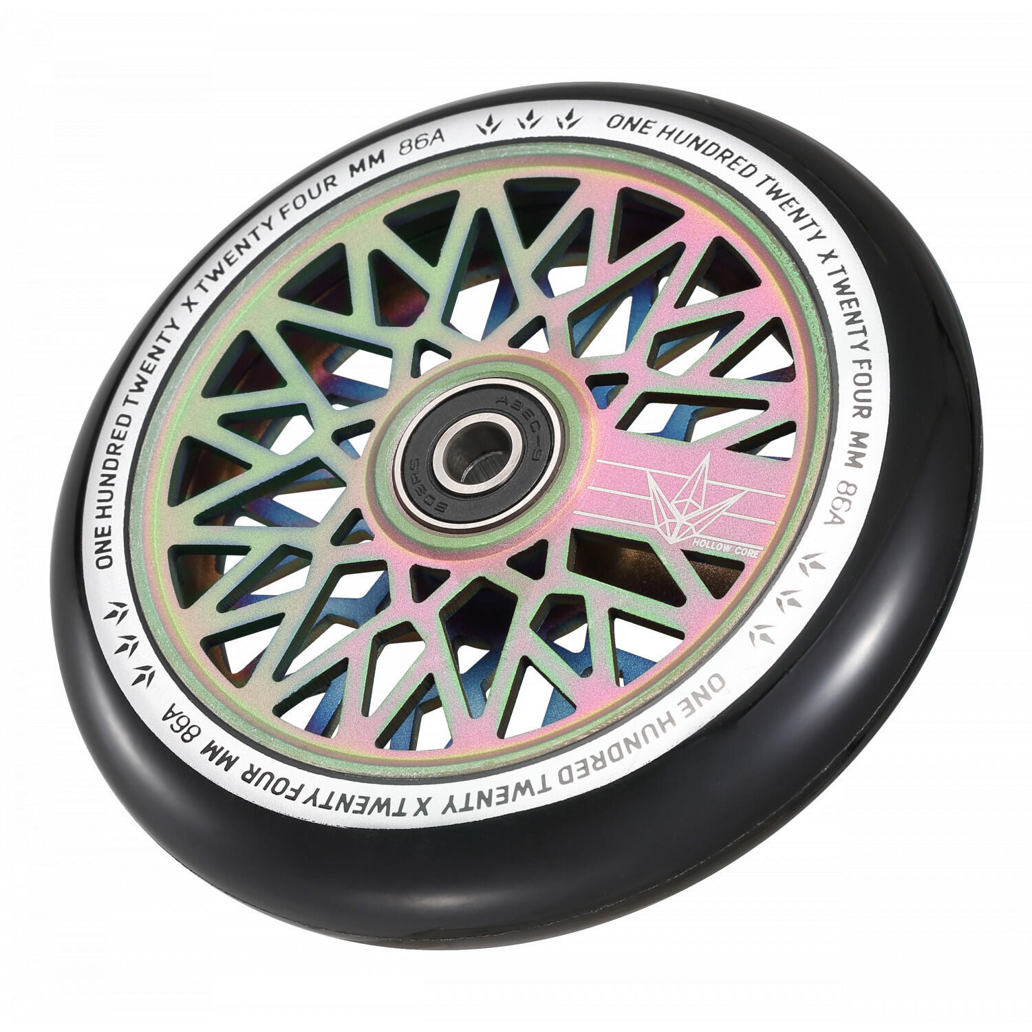BLUNT Roue Diamond 120mm Hollow Core Matted Oil Slick Noir [x1]