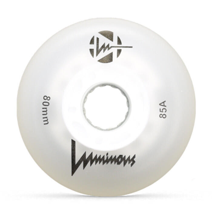 LUMINOUS Roue INLINE 85A Blanc [x4] 6/6
