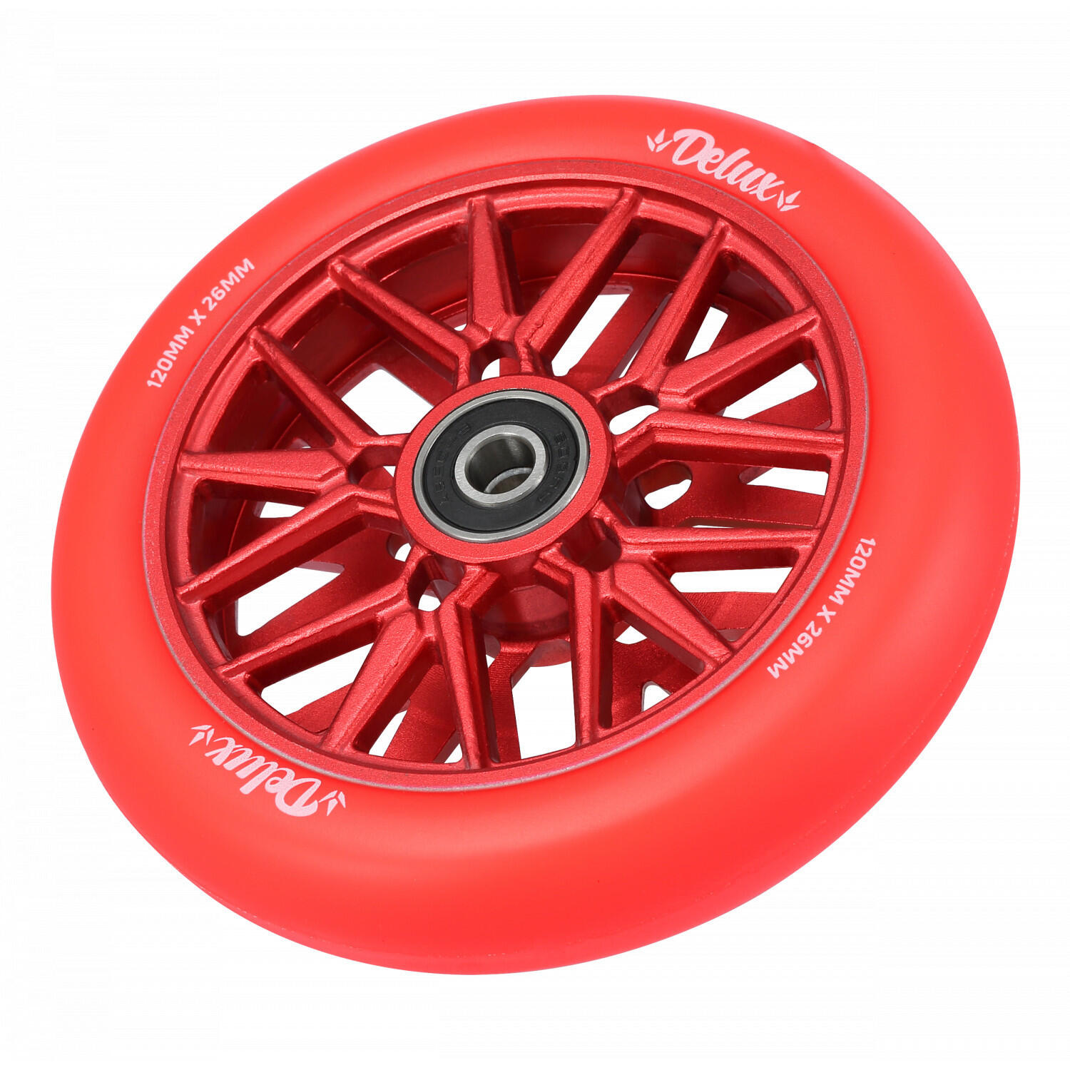 BLUNT BLUNT WHEEL 120 MM DELUX - Cor - Vermelho/Vermelho