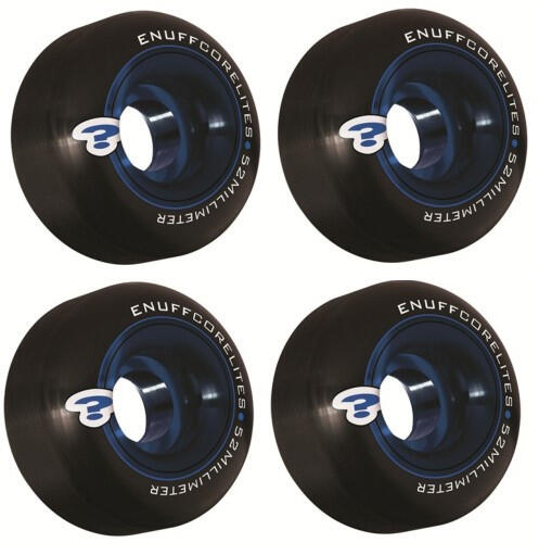 ENUFF ROUE CORELITES 52mm NOIR BLEU [x4] 1/1