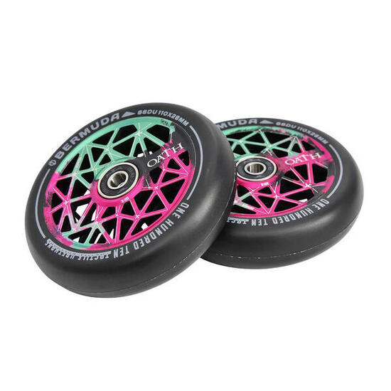OATH Roue Bermuda Vert Rose Noir [x2]