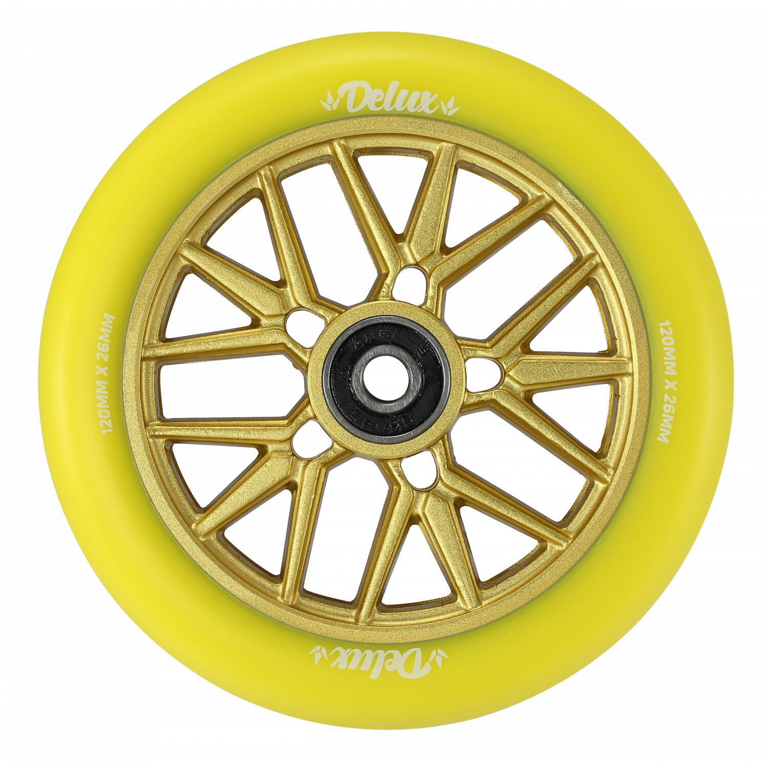 BLUNT BLUNT WHEEL 120 MM DELUX - Cor - Amarelo/Amarelo