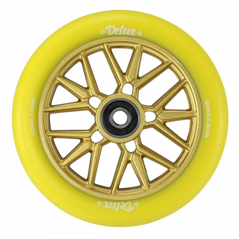 BLUNT ROUE DELUX 120mm Yellow Yellow [x1] promo      2095€ 4190€ -50%    * La vente débute le 02/09/2025     BLUNT BLUNT ROUE DELUX 120mm Yellow Yellow [x1]Vendu exclusivement en ligne   