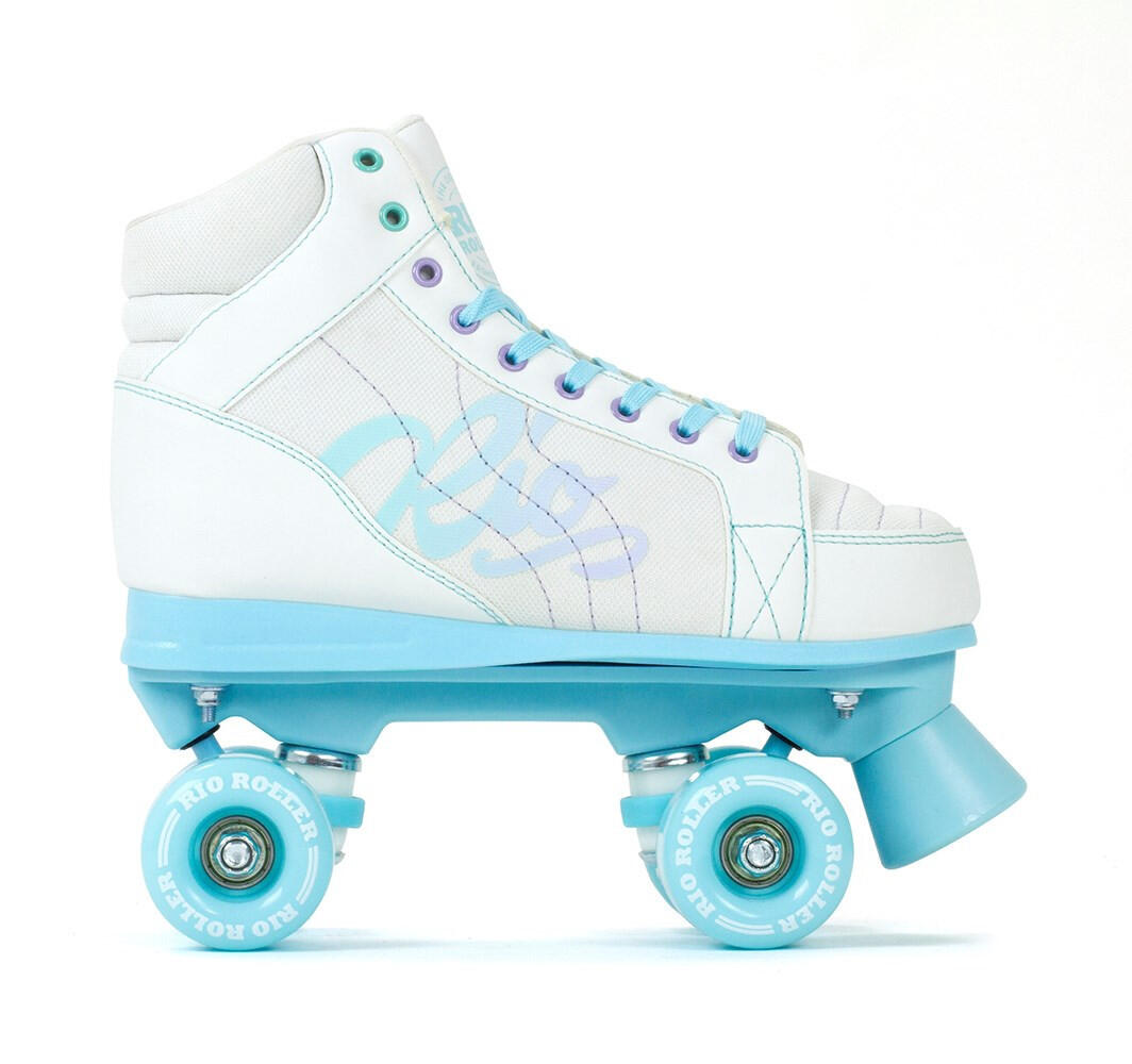 RIO ROLLER Roller Quad Lumina Blanc Bleu 4/4