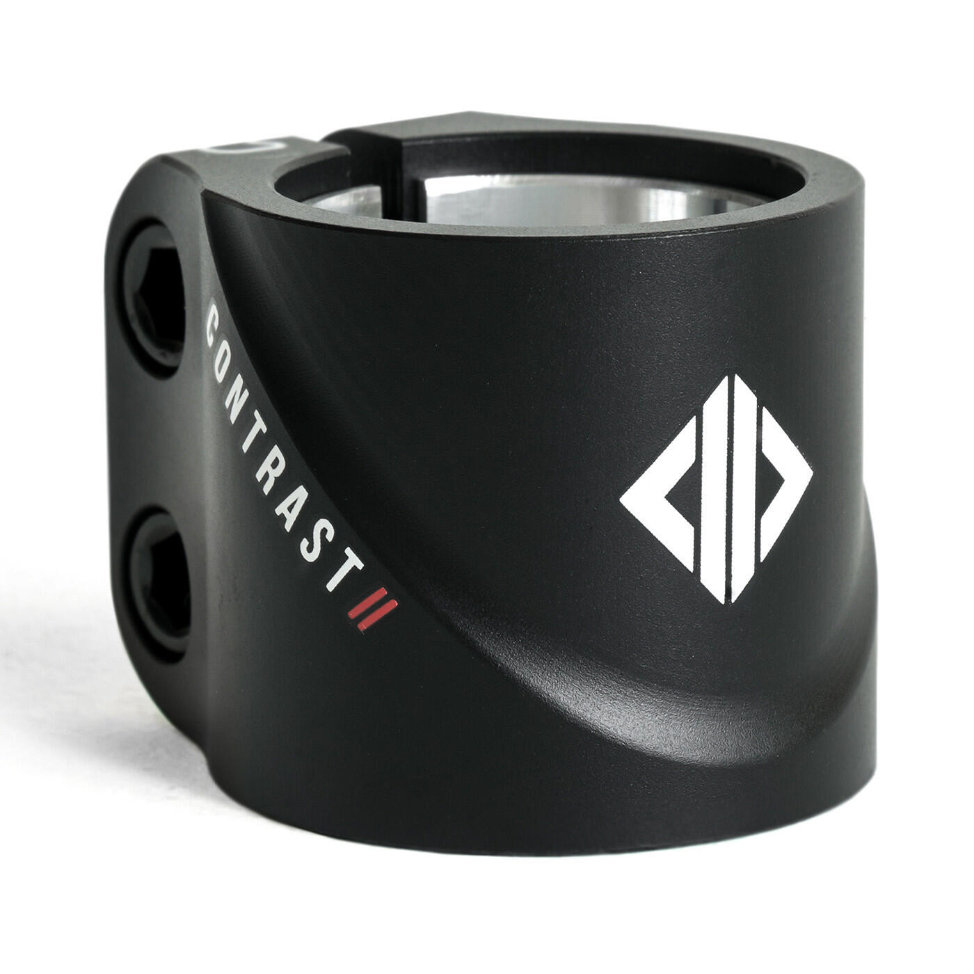 DRONE Drone Contrast II Double Pinça Trotinete Freestyle - Preto