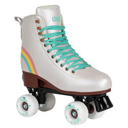 Chaya Roller Skates Bliss Vanilla, taille réglable pour enfants, roues 59mm/78A