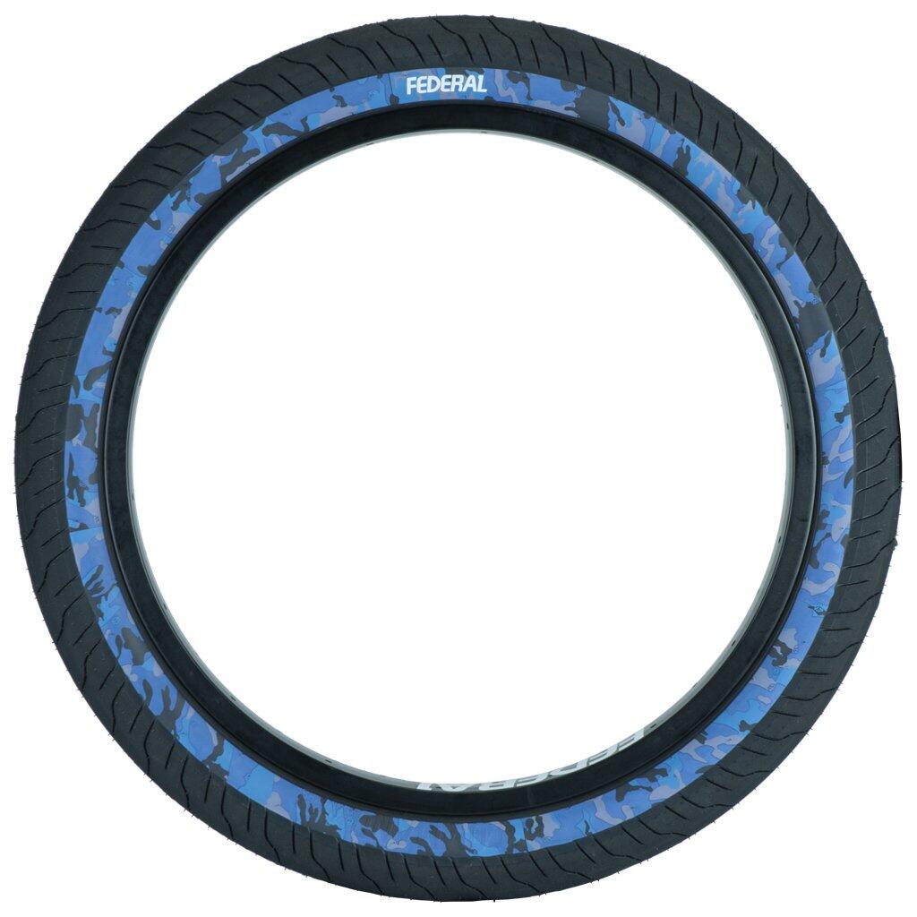 Federal - Pneu Federal Command Lp Noir Camo Bleu - 20 X 2.40 - Pneu - Bleu|noir - Taille Unique - Decathlon