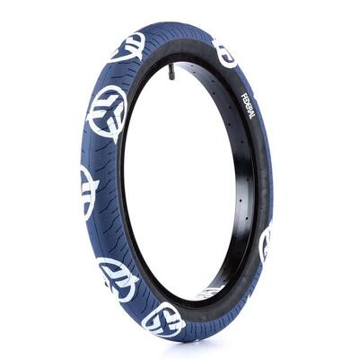 Federal command blauw met zwarte flank 20" x 2.40