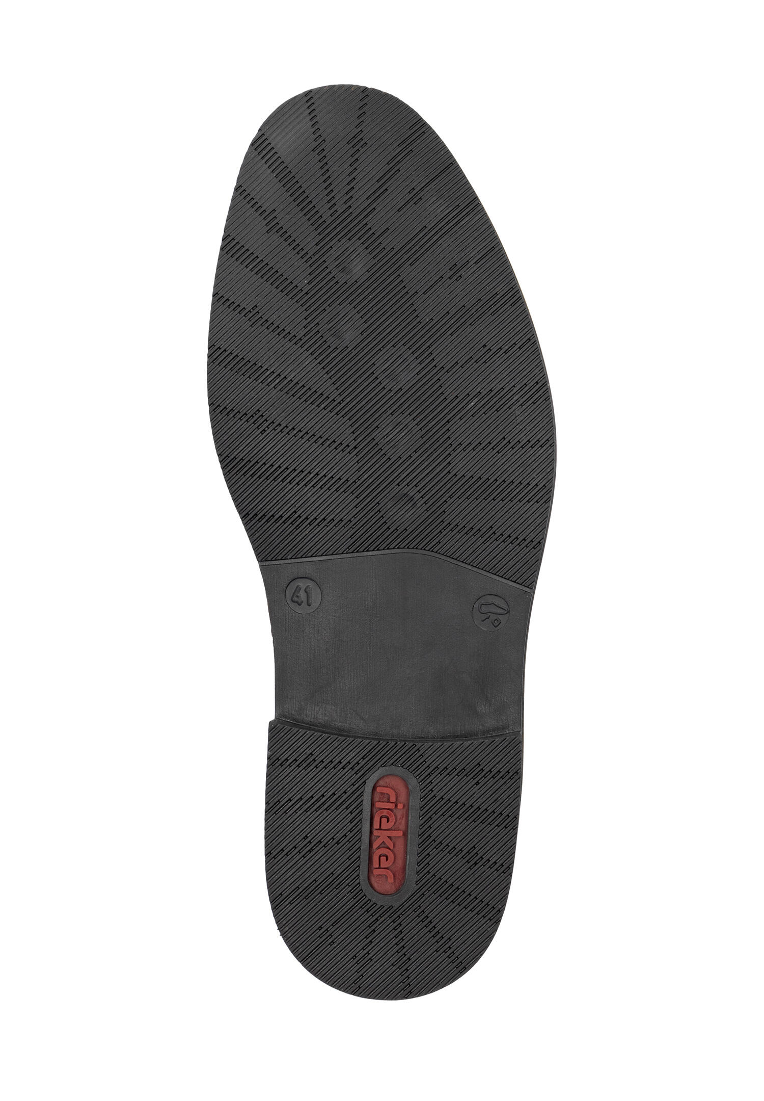 Rieker Herren Schnürschuhe Halbschuhe Leder Schuhe 14603-00 schwarz 7/7
