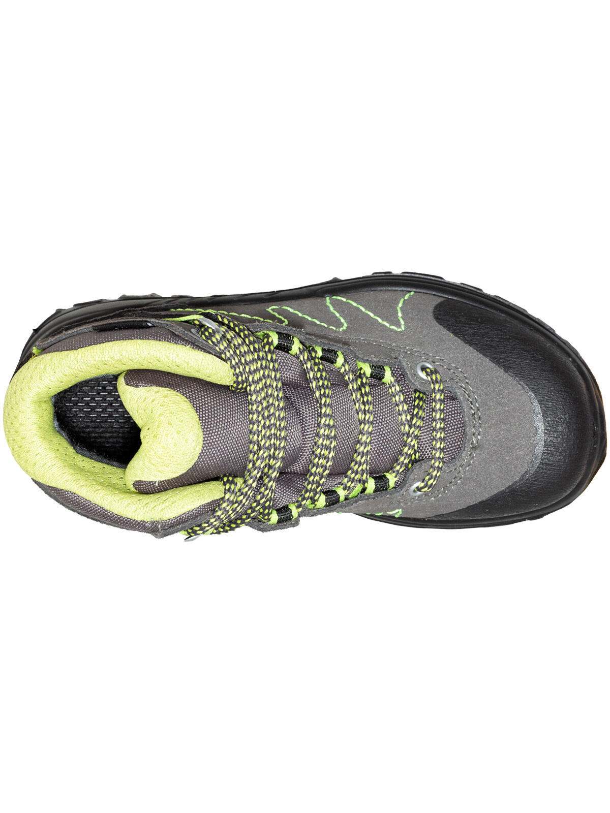 Grisport Schnürstiefel Gritex grau/lime Gr. 27 5/6