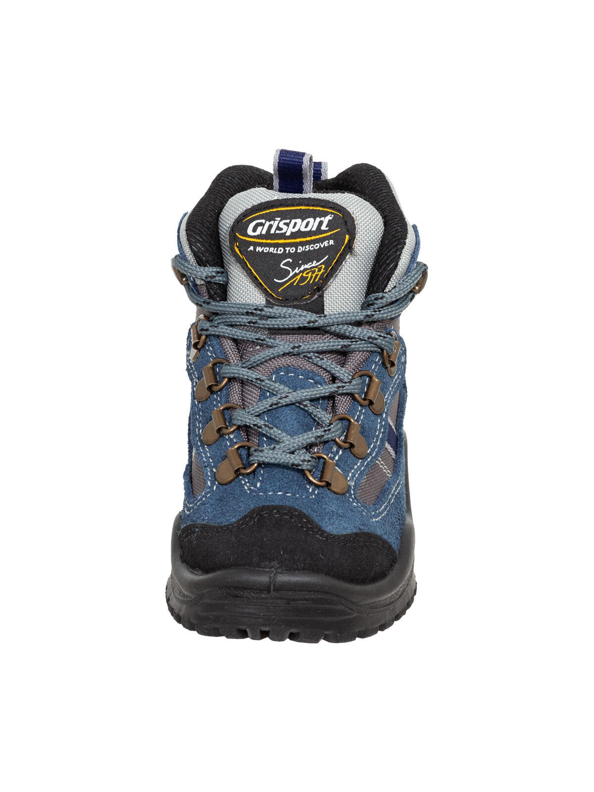 Grisport Schnürstiefel Gritex grau/dunkelblau Gr. 29 3/6