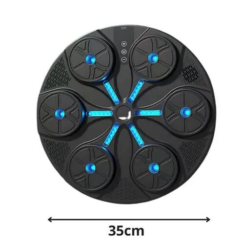 Boksz 8 ügyességi szintes edző pajzs MMA zenélő, USB-s + bokszkesztyűvel 3/7