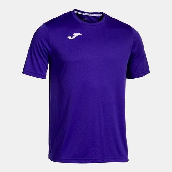 Maillot Manches Courtes Football Enfants Joma Combi Violet