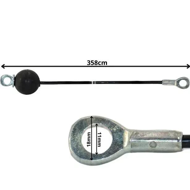 Linka stalowa Enero Fit do atlasu 358cm 4/4