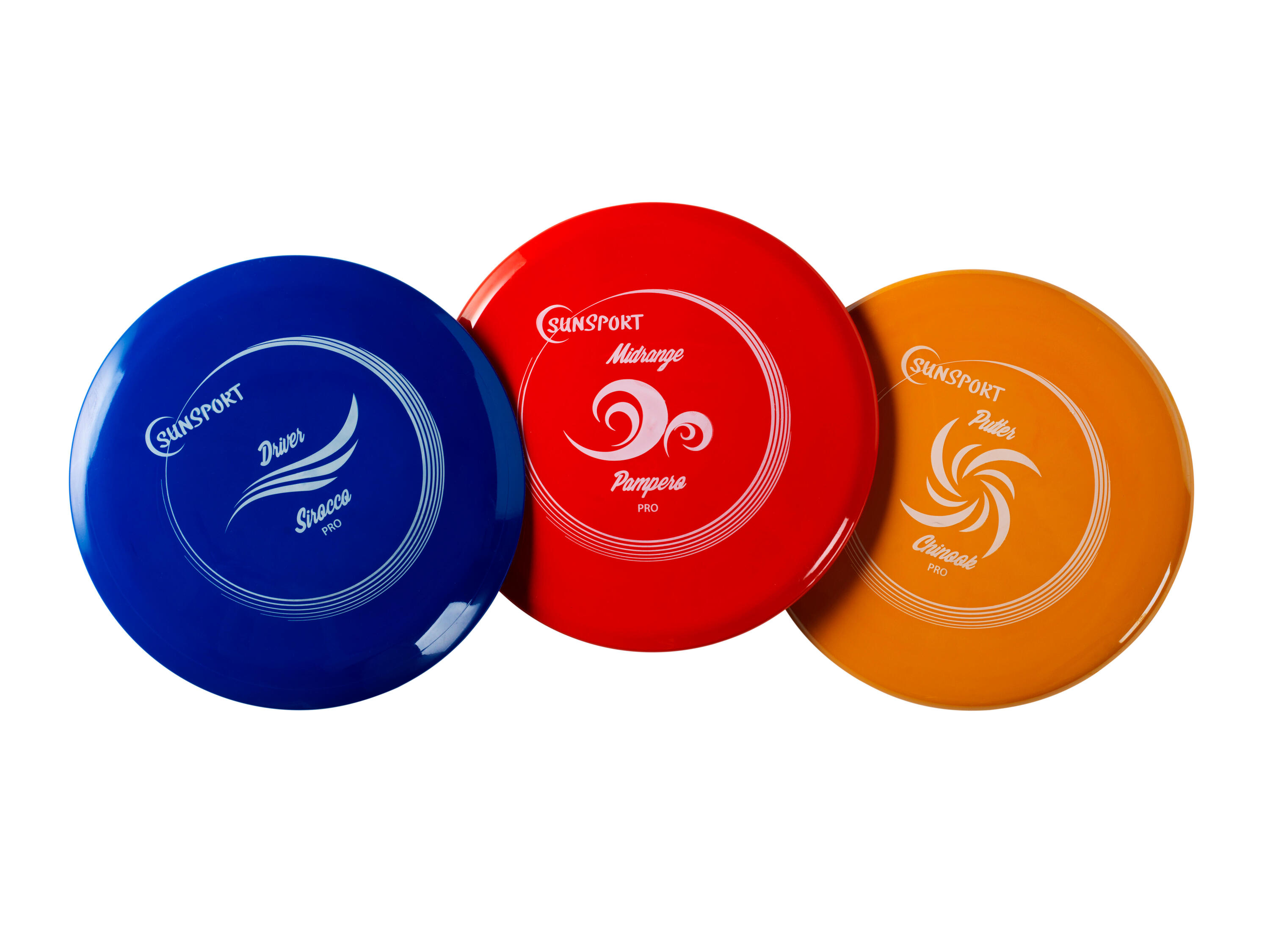 Sunsport Discgolf set PRO, Putter,Mid Range&Dri 3/5