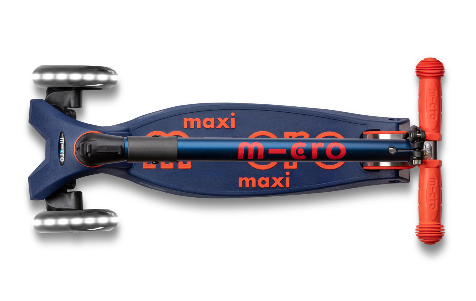 Micro Maxi Deluxe Foldable LED - Navy Red