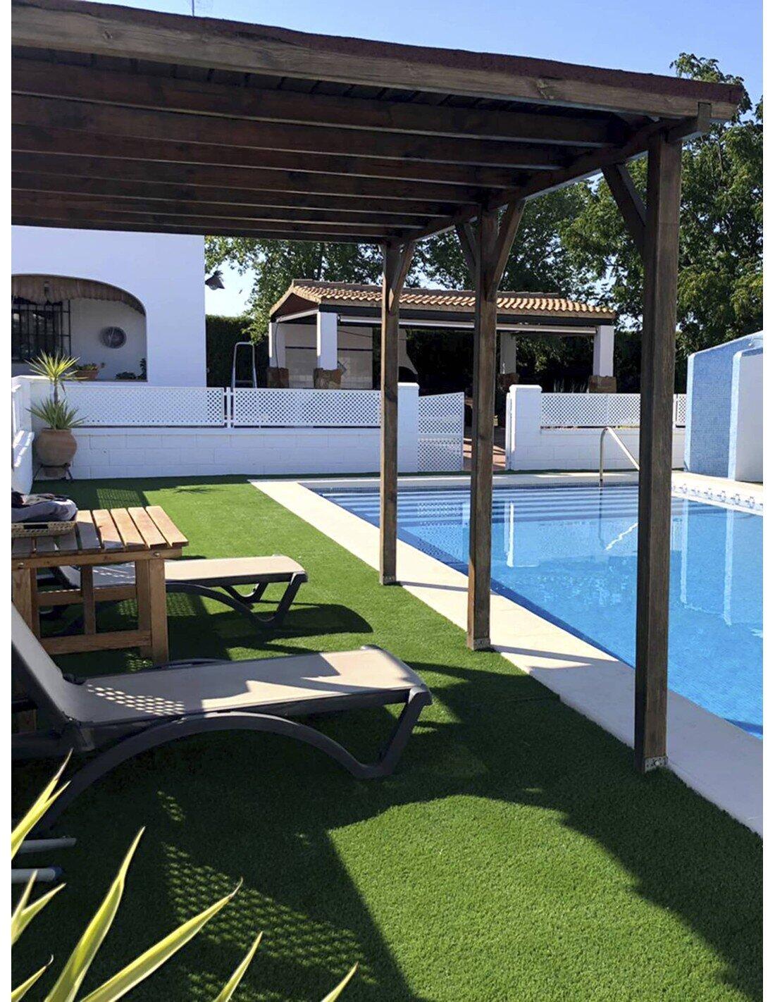 Césped Artificial Sevilla 42mm | Estera decorativa de Hierba Artificial 3/5