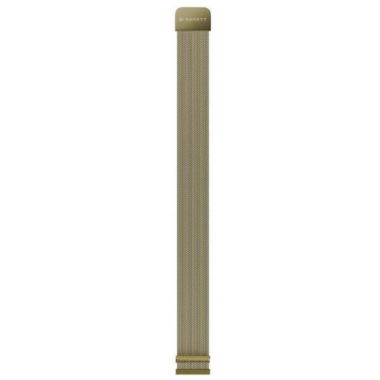 Pasek uniwersalny Garett stalowy złoty mesh 20 mm