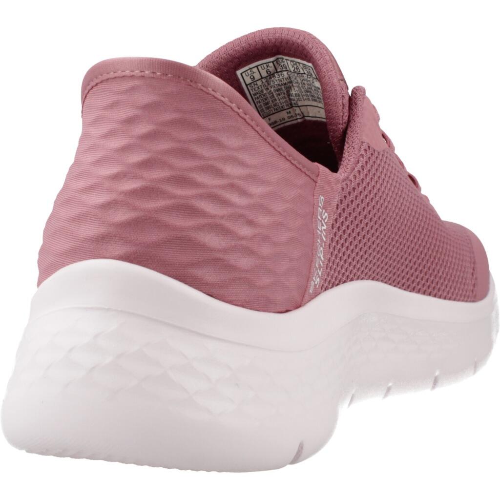 Baskets Skechers Modèle Go Walk Flex Grand Entry Couleur Rose 3/5