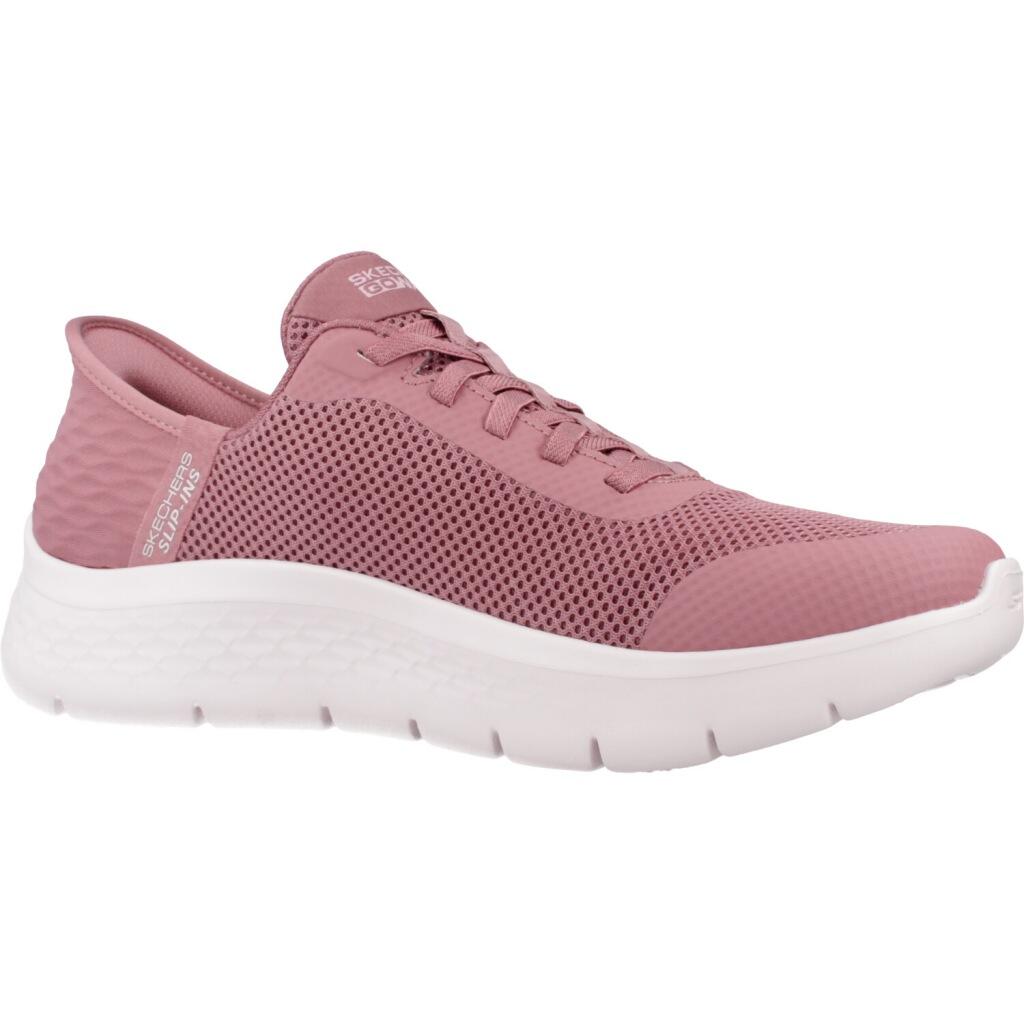 Baskets Skechers Modèle Go Walk Flex Grand Entry Couleur Rose 5/5