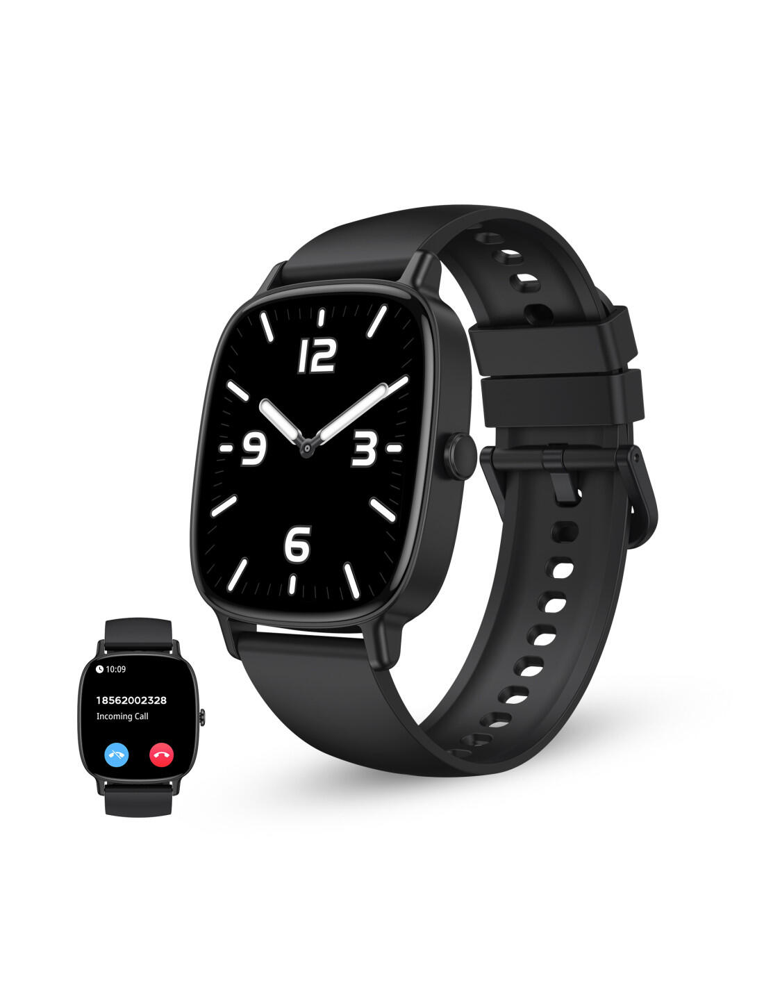 KSIX Smartwatch KSIX Pulse, ecrã de 1,83”, desligar automático durante 7 dias