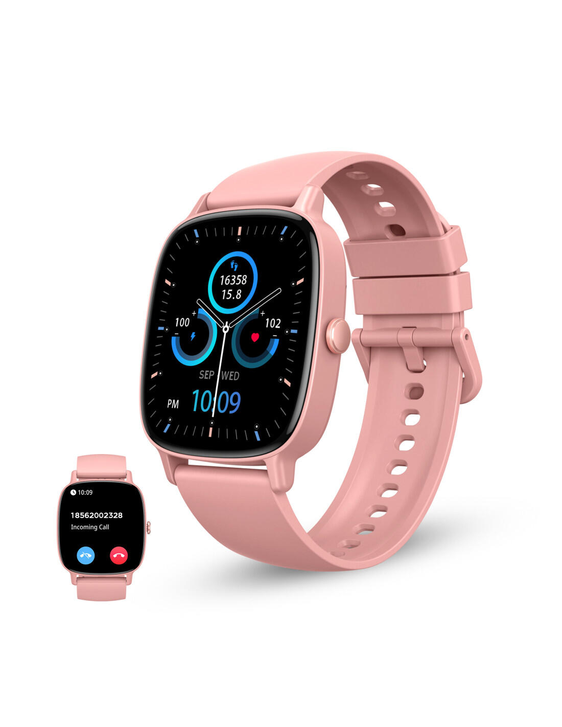 KSIX Smartwatch KSIX Pulse, ecrã de 1,83”, desligar automático durante 7 dias