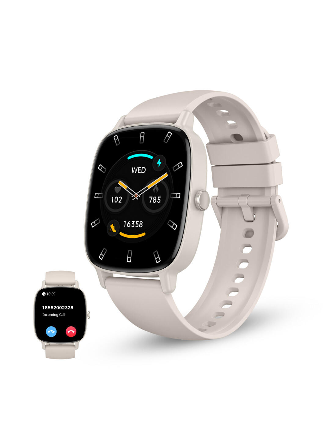KSIX Smartwatch KSIX Pulse, ecrã de 1,83”, desligar automático durante 7 dias