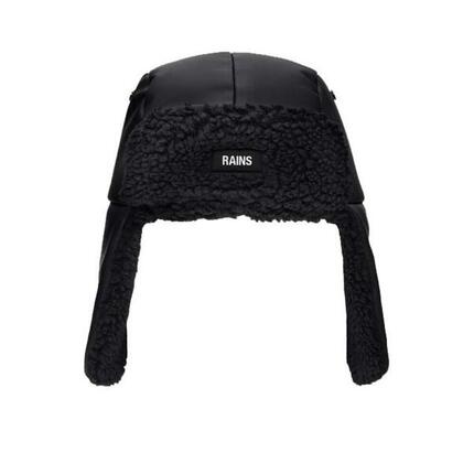 Bonnet Rains Modèle Fleece Trapper Hat W2t3 Couleur Noir