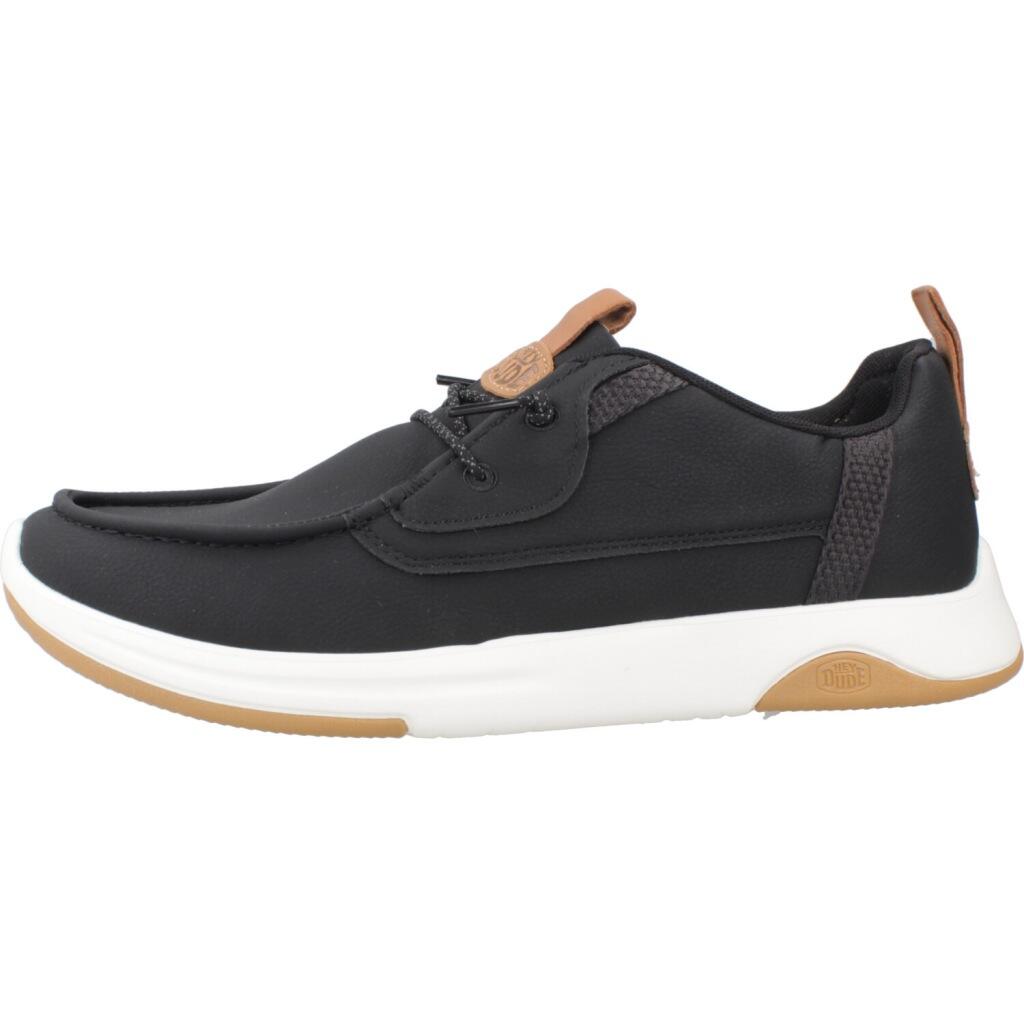 Sneakers Hey Dude Model Wally Drift Classic Kleur Zwart 2/5