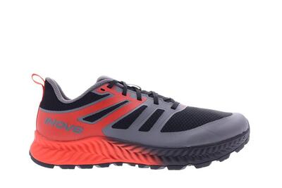 Trailfly - heren - black/fiery red/dark grey - wide fit