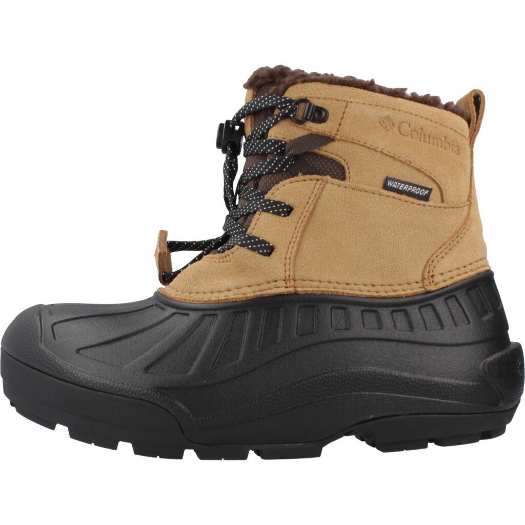 Bottes Columbia Modèle Youth Powderbug Alpine Wa Couleur Brun Clair 2/5
