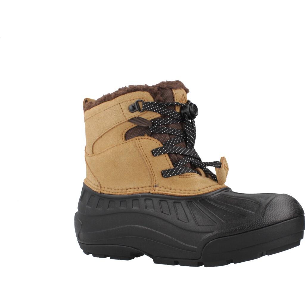 Bottes Columbia Modèle Youth Powderbug Alpine Wa Couleur Brun Clair 5/5