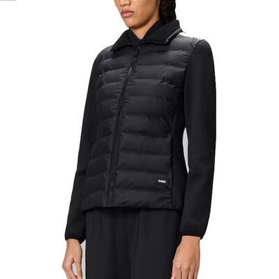 Jackett Rains Modell Safi Fleece Hybrid Curve Jac Farbe Schwarz