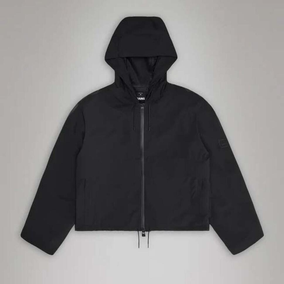 Kurtka RAINS SUVA HARDSHELL SHORT STRING Czarny