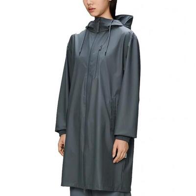 Kurtka RAINS LONG STROM BREAKER W3 Niebieski