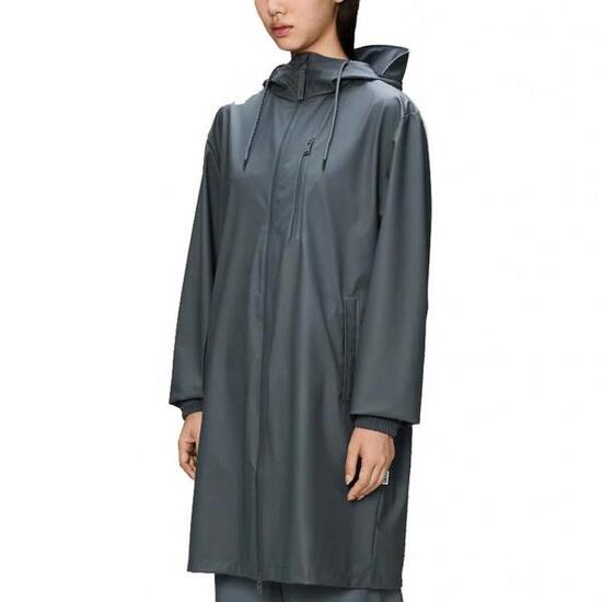 Kurtka RAINS LONG STROM BREAKER W3 Niebieski